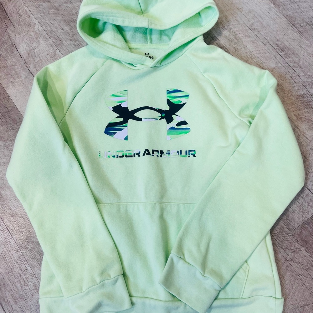 Under Armour Mint Green Hoodie